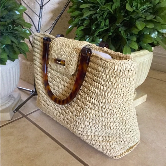 Raffia Summer Bag - Picture 3 of 7